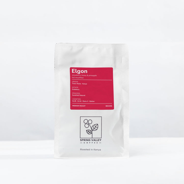 Elgon 250g coffee bag