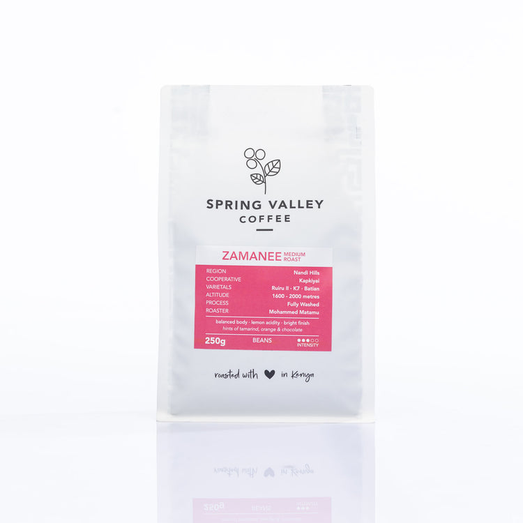 Zamanee Beans at Spring Valley Coffee