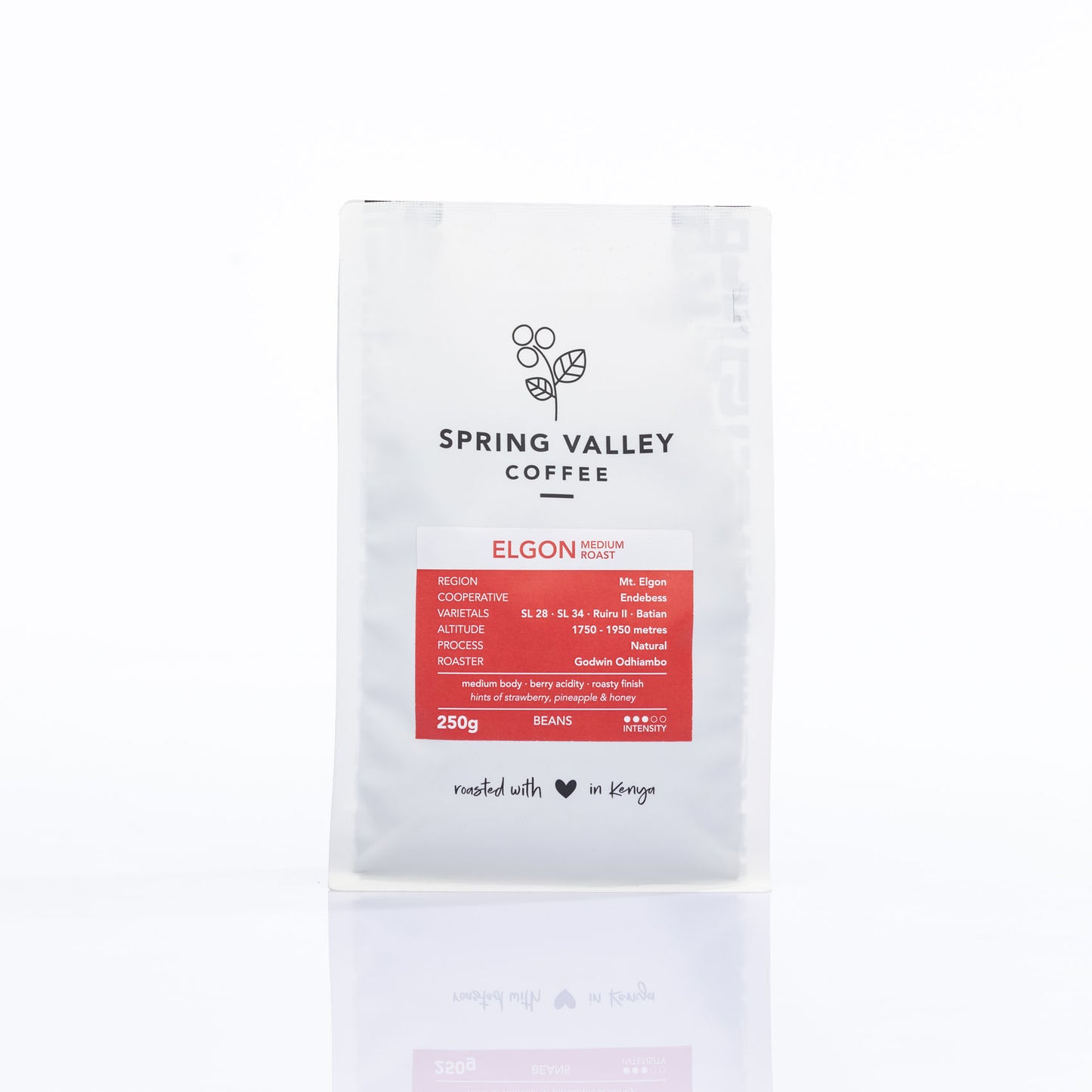 Elgon Beans at Spring Valley Coffee