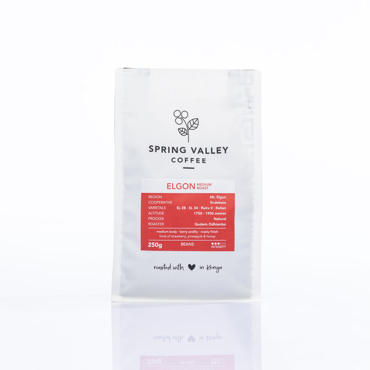 Elgon Beans at Spring Valley Coffee