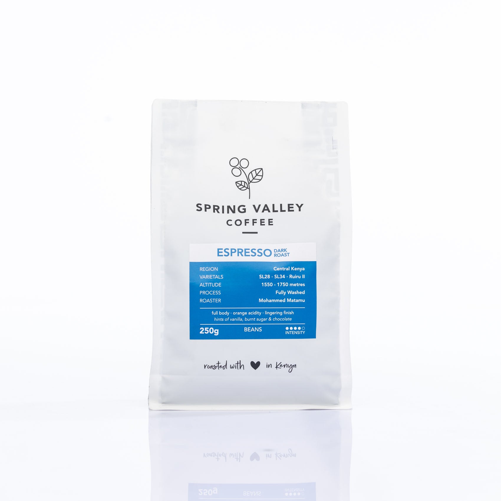 Espresso Beans at Spring Valley Coffee