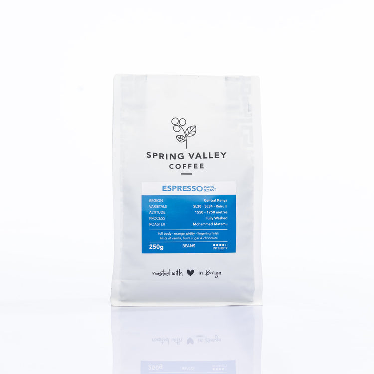 Espresso Beans at Spring Valley Coffee