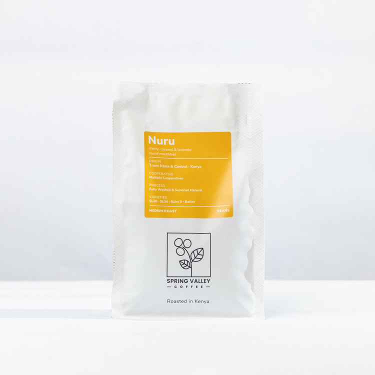 Nuru 250g coffee bag