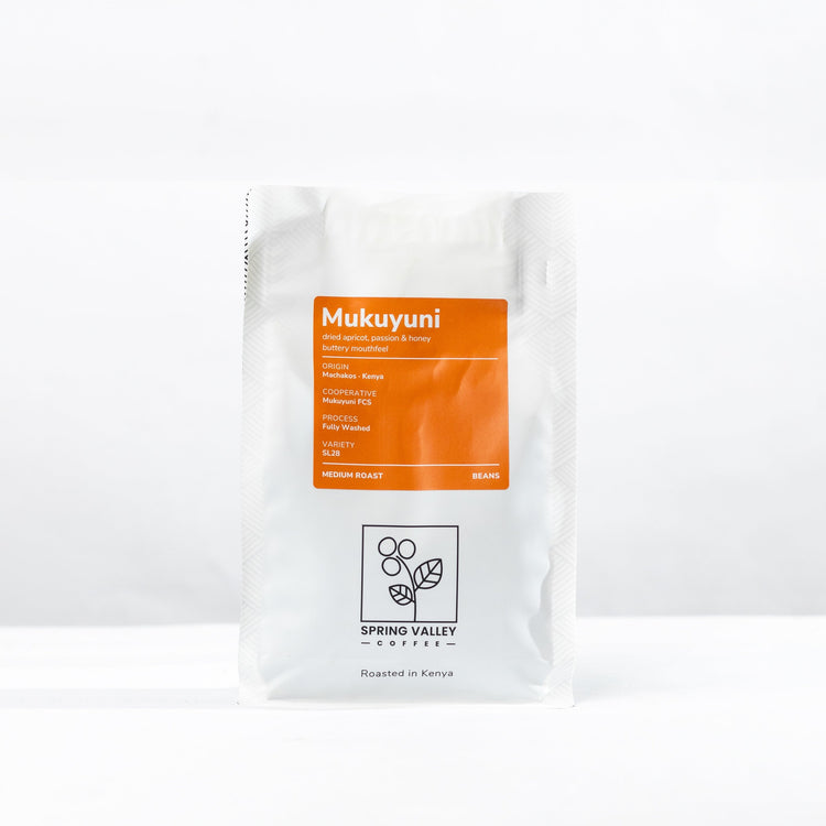 Mukuyuni 250g coffee bag