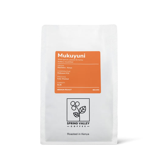 Mukuyuni 250g coffee bag