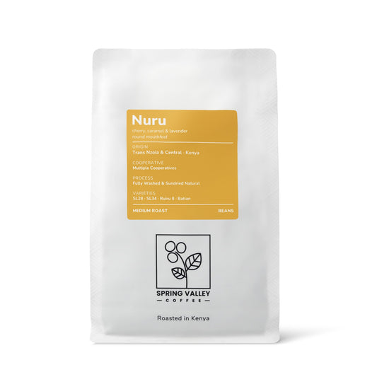 Nuru 250g coffee bag