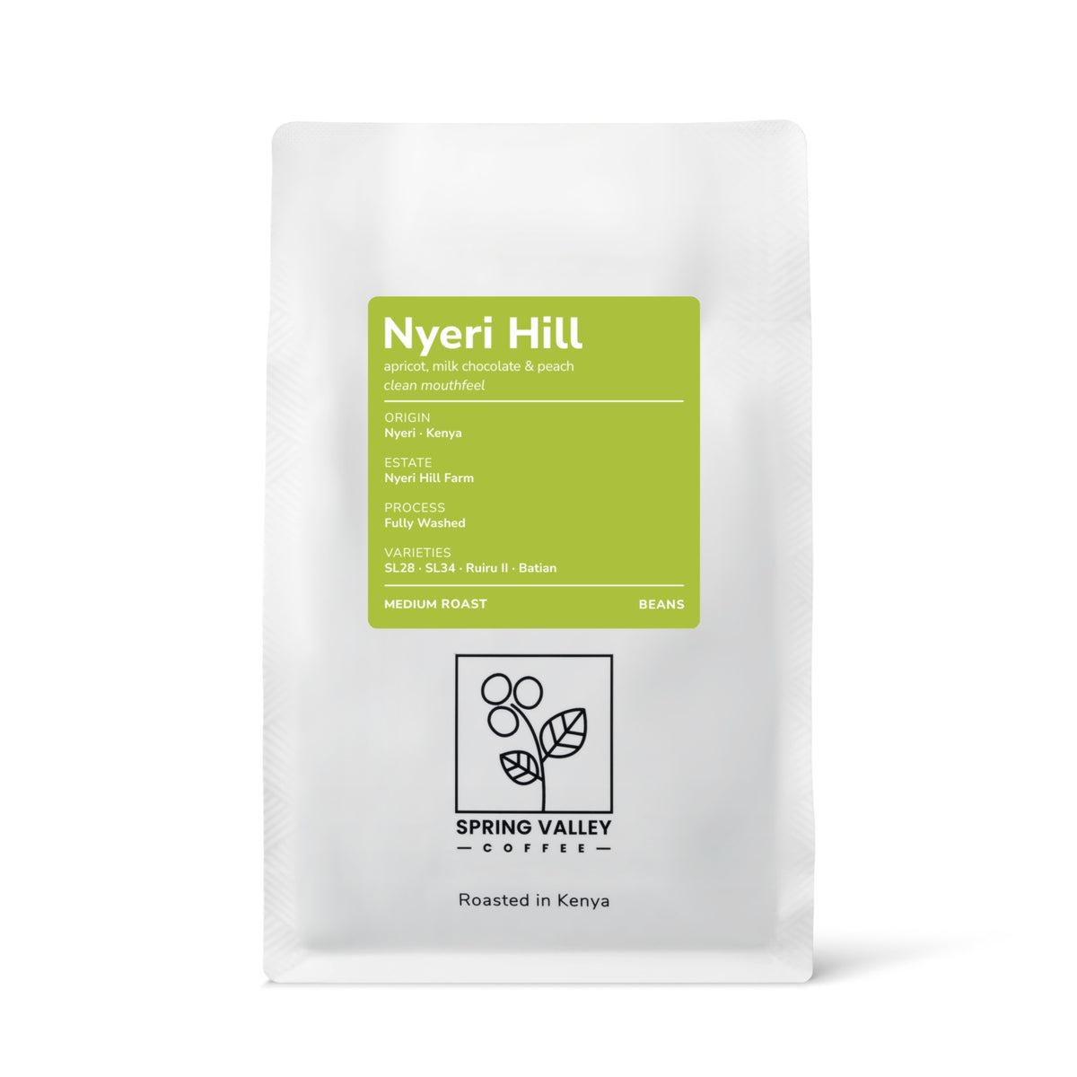 Nyeri Hill 250g coffee bag