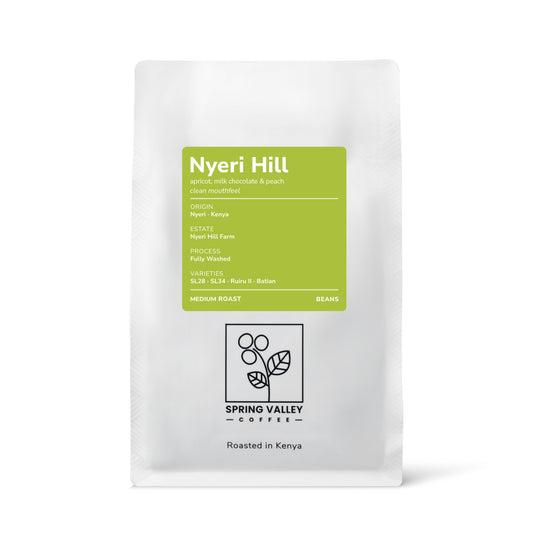 Nyeri Hill 250g coffee bag