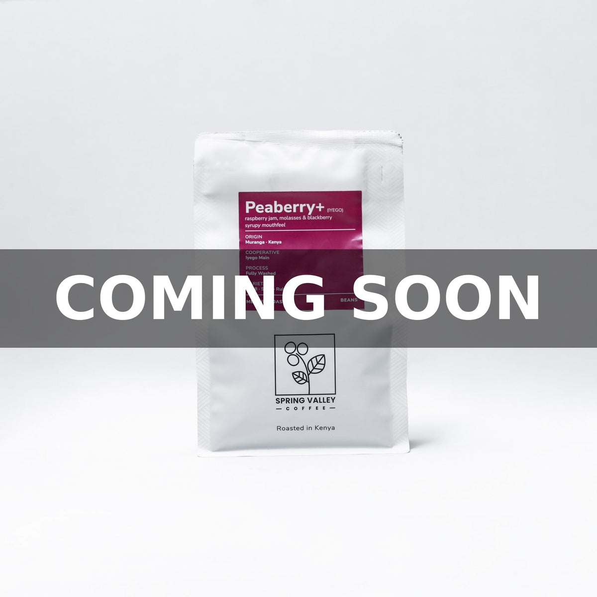Peaberry+ Coming Soon