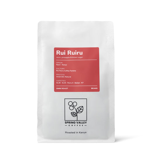 Rui Ruiru 250g coffee bag